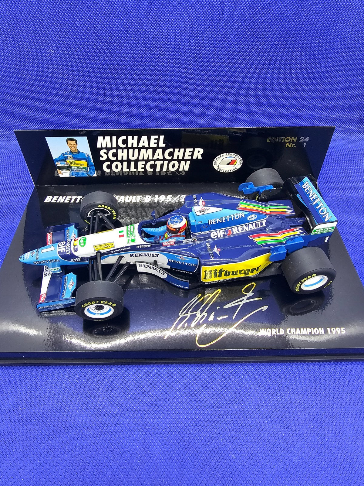 Benetton Renault B195 Michael Schumacher Collection LANG 1995 F1 1241