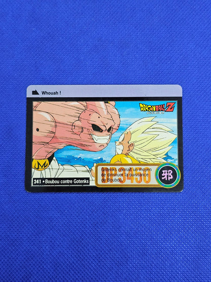 Boubou contre Gotenks Dragon Ball Z Carddass FR Part 22 n°241 Bandai 19960