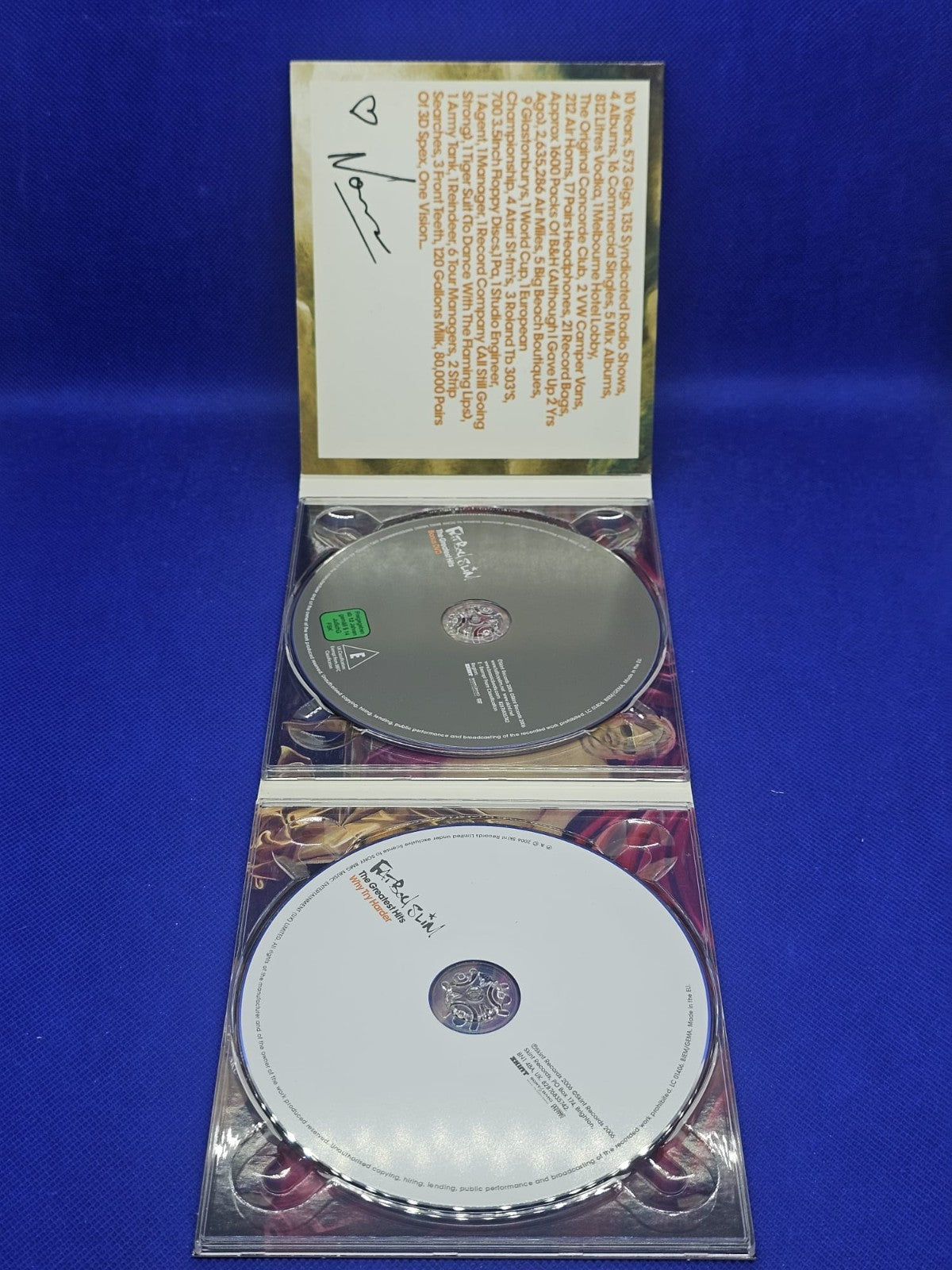 Fatboy Slim The Greatest Hits Why Try Harder Limited Edition CD DVD 20061