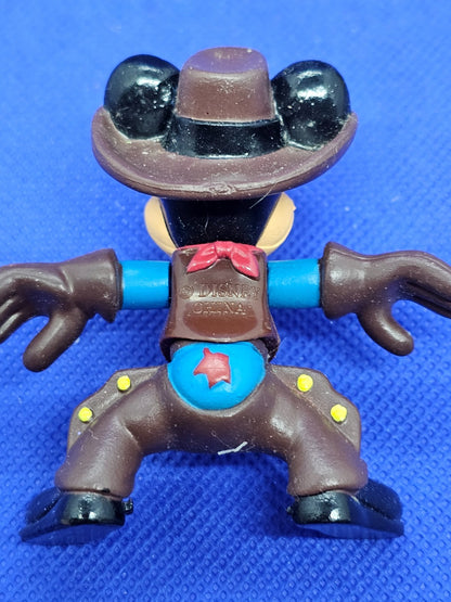 Mickey Mouse Cow Boy Disney Figurine PVC Disney 5 cm2