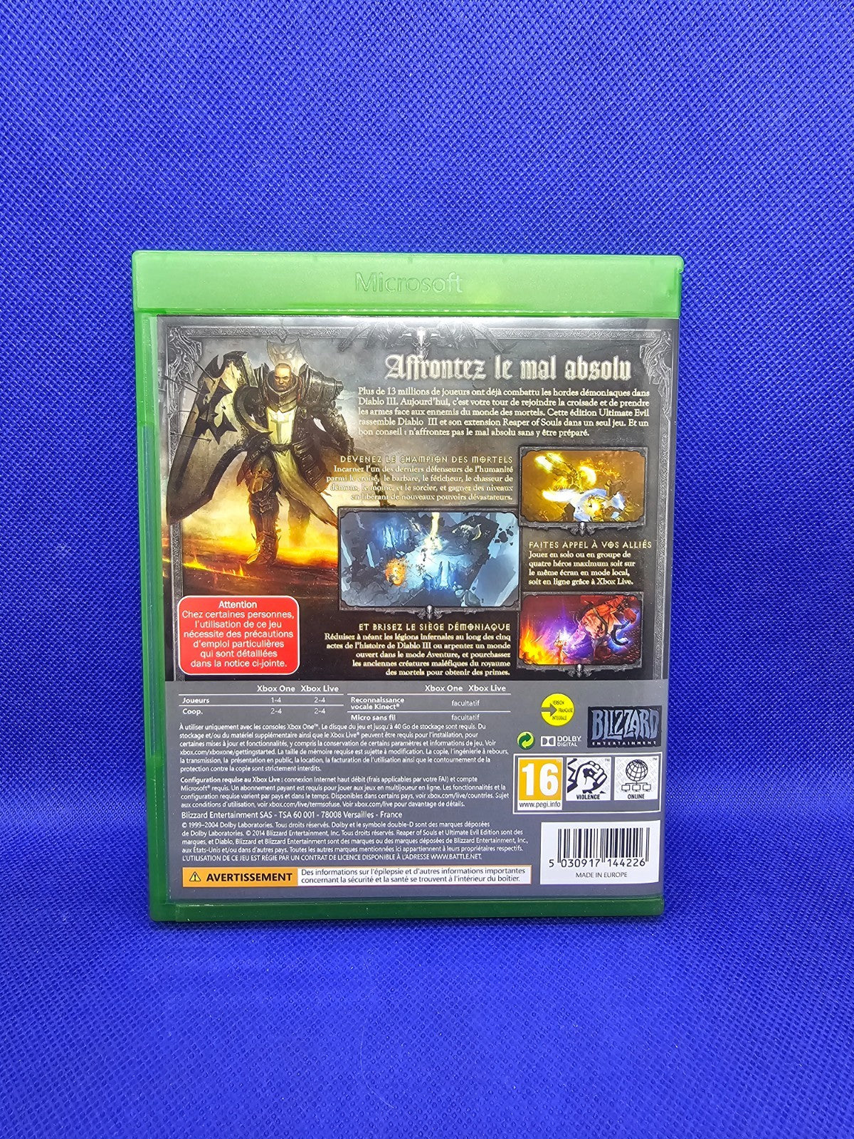Diablo III Reaper of Souls Ultimate Evil Edition Français, Xbox One, Blizzard1