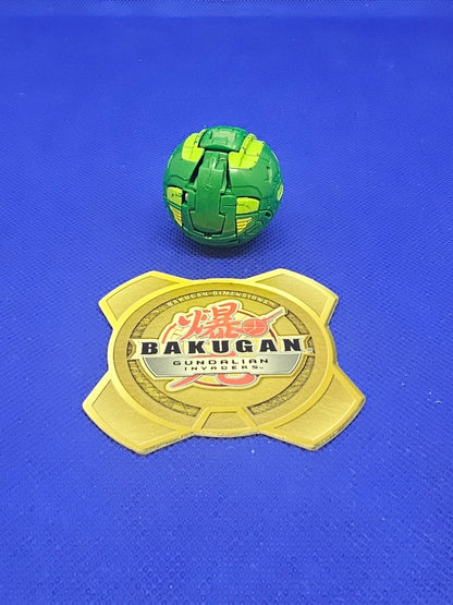 Trox Ventus Green Bakugan Battle Planet Spin Master Sega Toys Figurine Verte2