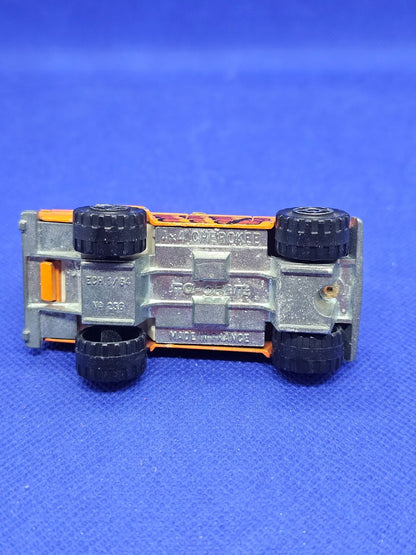 Jeep Cherokee 4x4 Big Chief Majorette N°236 France 164 Orange 7 cm4