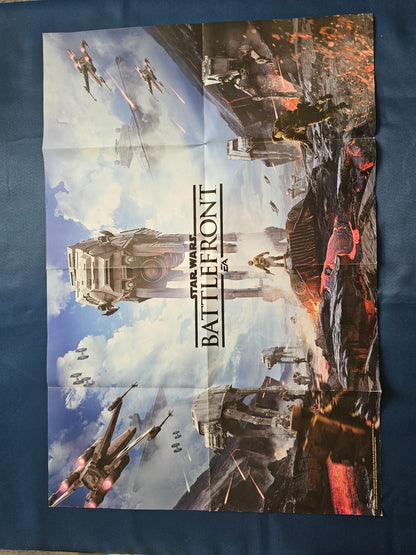 Poster Recto Verso The Witcher 3 Wild Hunt Star Wars Battlefront CD Projekt EA 62