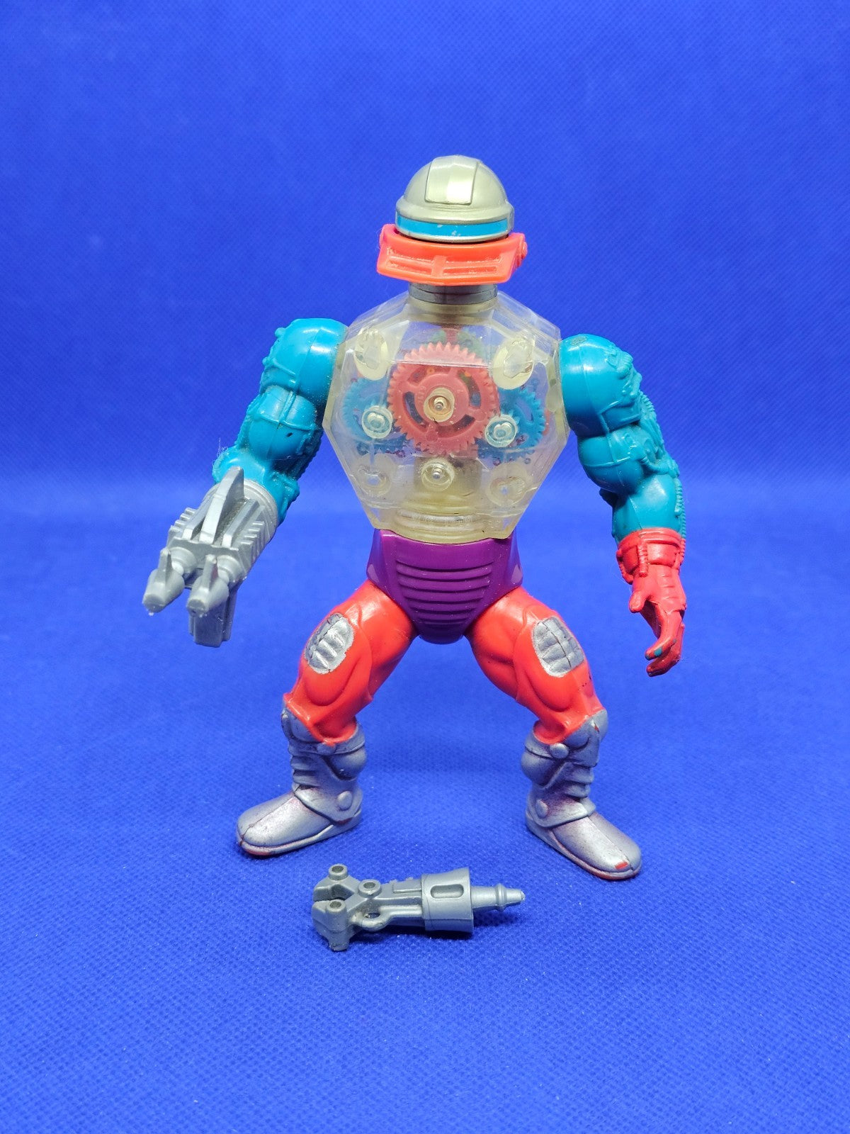 Roboto MOTU Les Maîtres de l'Univers Mattel 1985 Fonctionnel 2 Armes0