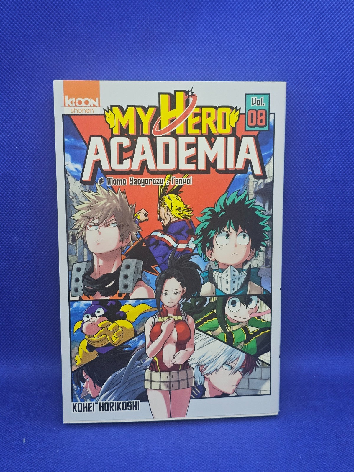 My Hero Academia Tome 8 Momo Yaoyorozu L'envol Kohei Horikoshi Ki oon 20170