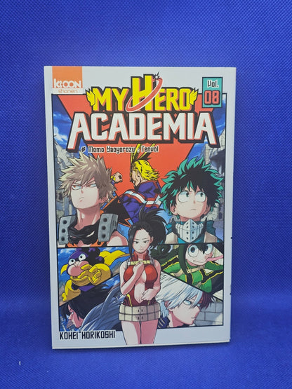 My Hero Academia Tome 8 Momo Yaoyorozu L'envol Kohei Horikoshi Ki oon 20170