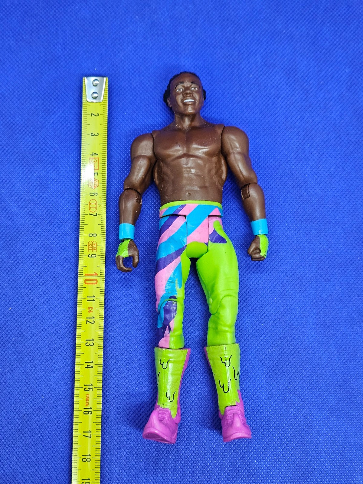 Xavier Woods The New Day WWE Wrestling Mattel 2016 Figurine 18 cm3