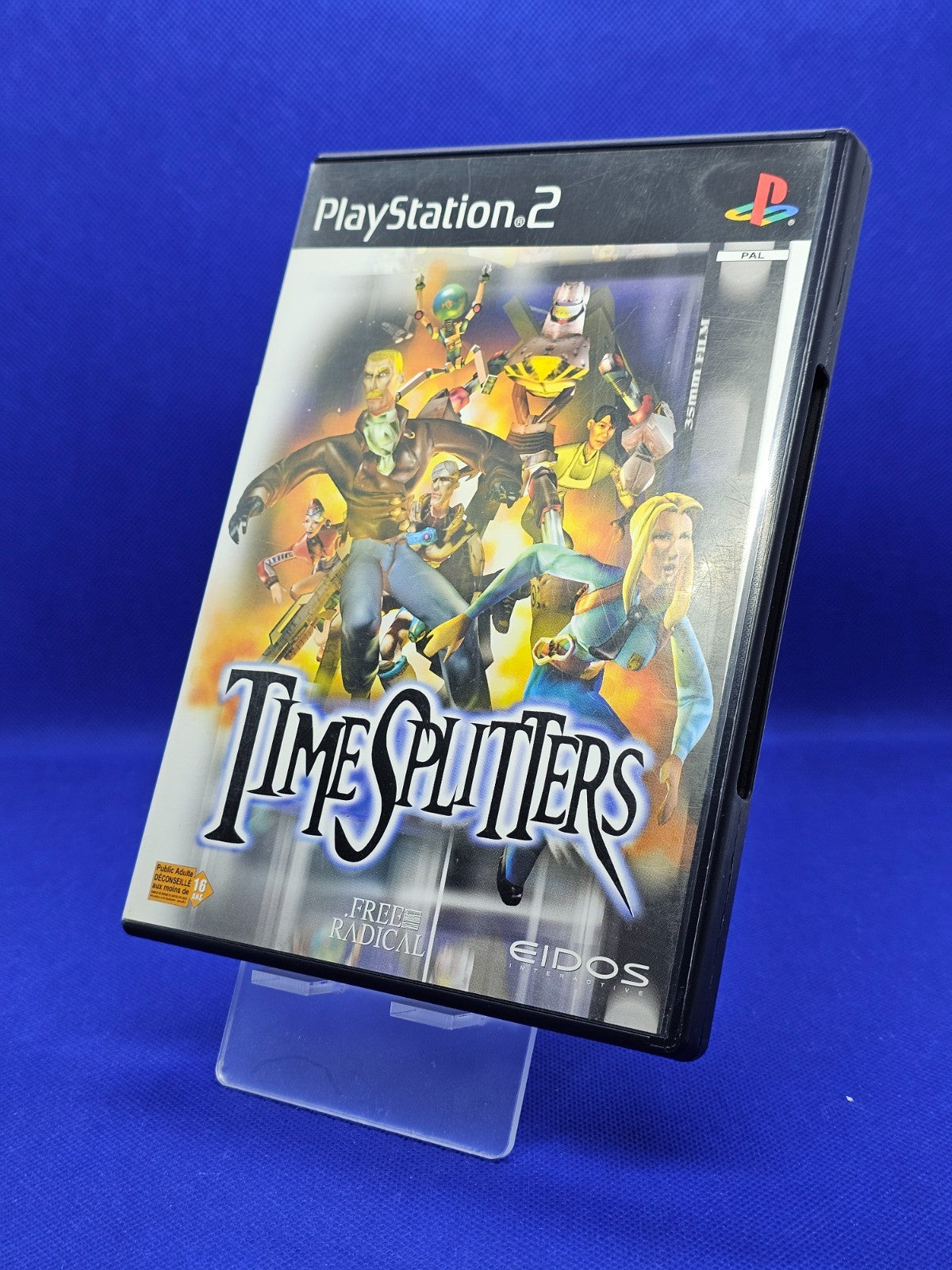 TimeSplitters PS2, Eidos, 2000, FPS multijoueur, Complet PAL FR0