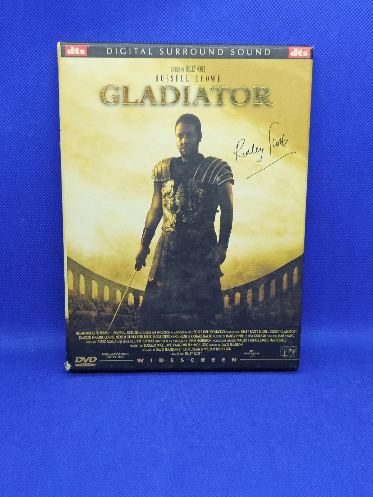 Gladiator Édition Collector 2 DVD DTS Ridley Scott Russell Crowe 20010