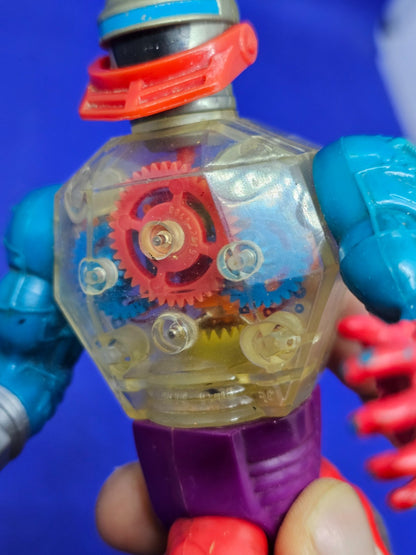 Roboto MOTU Les Maîtres de l'Univers Mattel 1985 Fonctionnel 2 Armes5