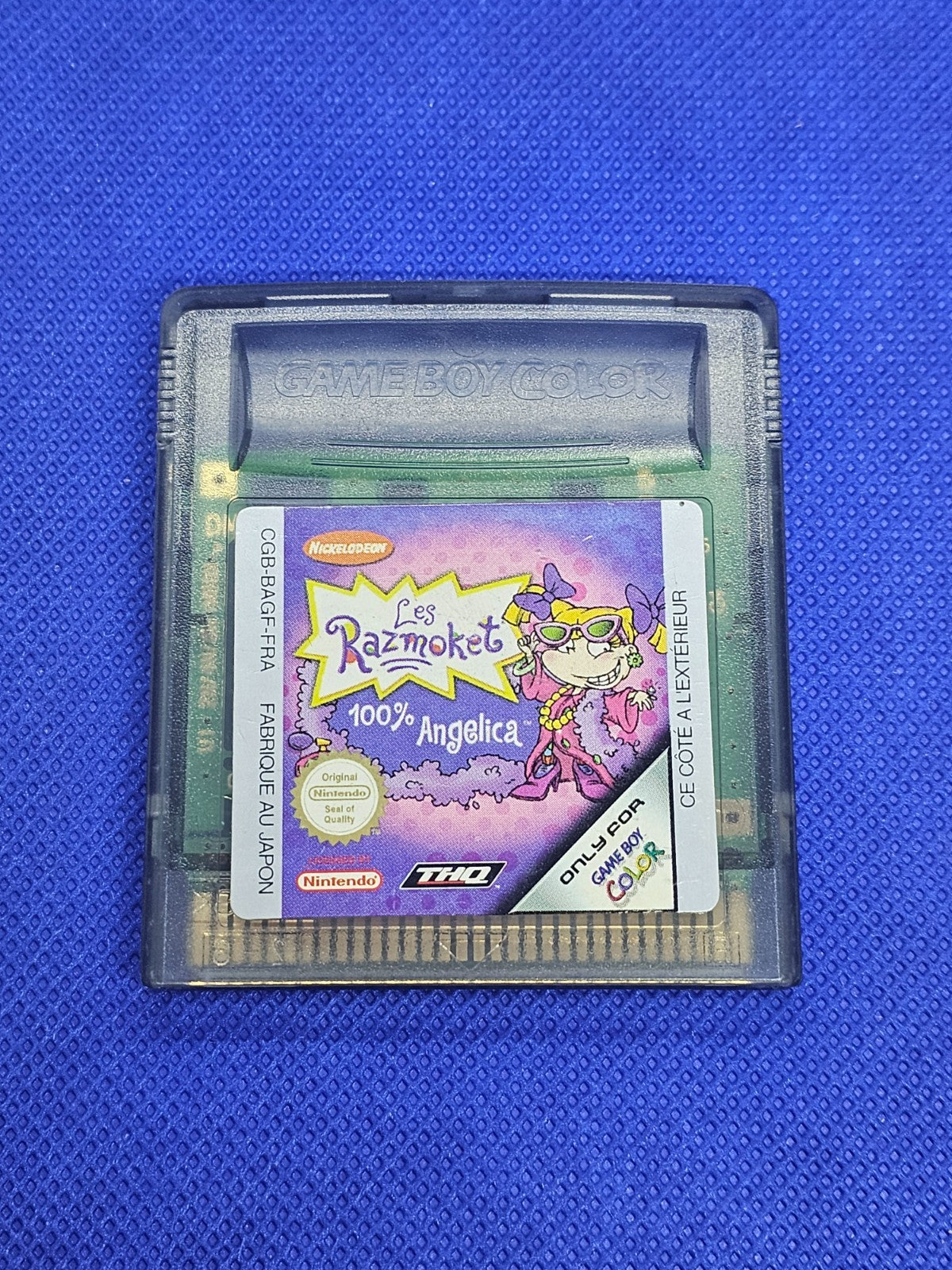 Les Razmoket 100% Angelica, Dessin Animé, Nintendo Game Boy Color, THQ, 20000