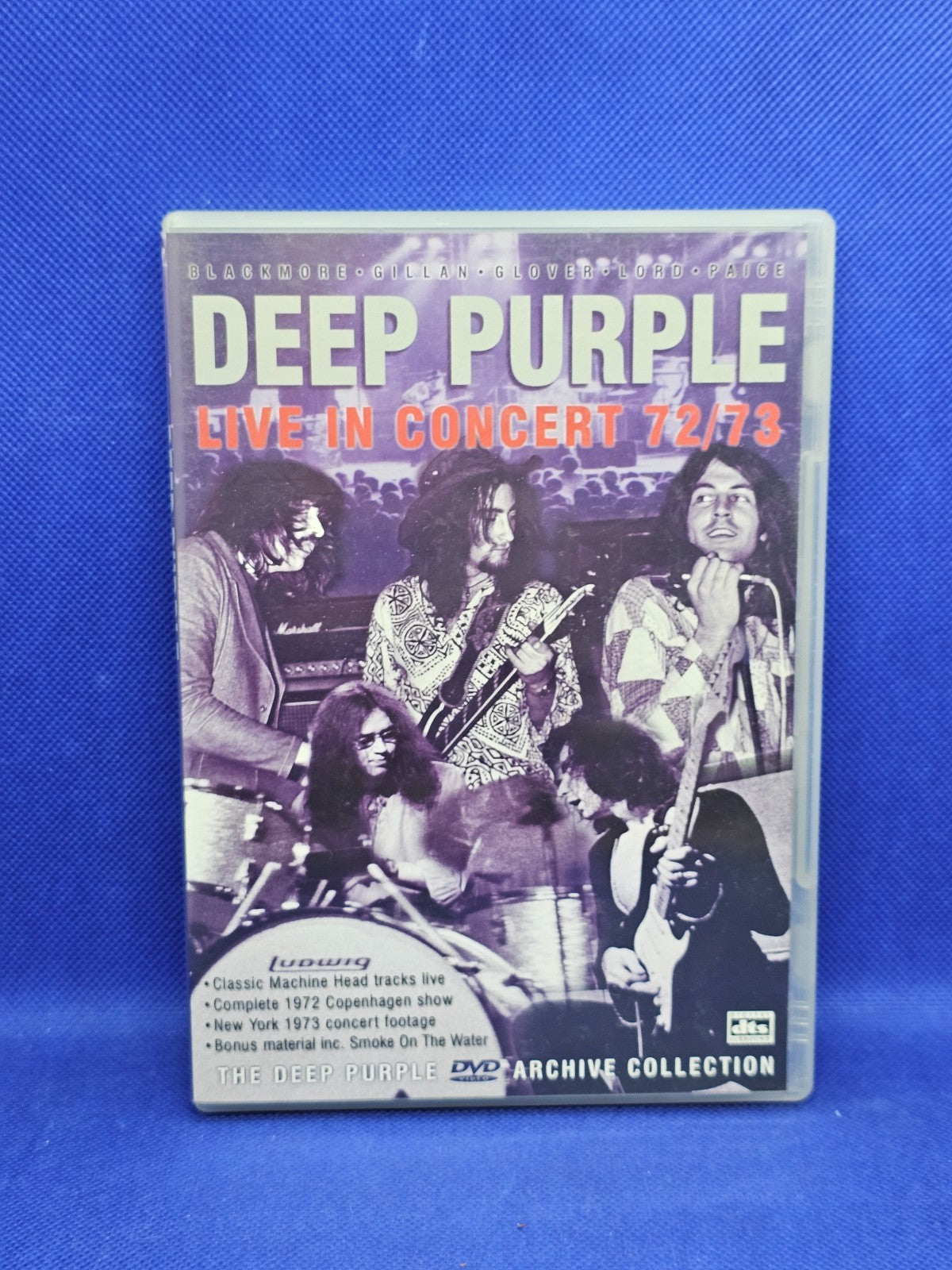 Deep Purple Live in Concert 72 73 DVD Archive Collection EMI 20050