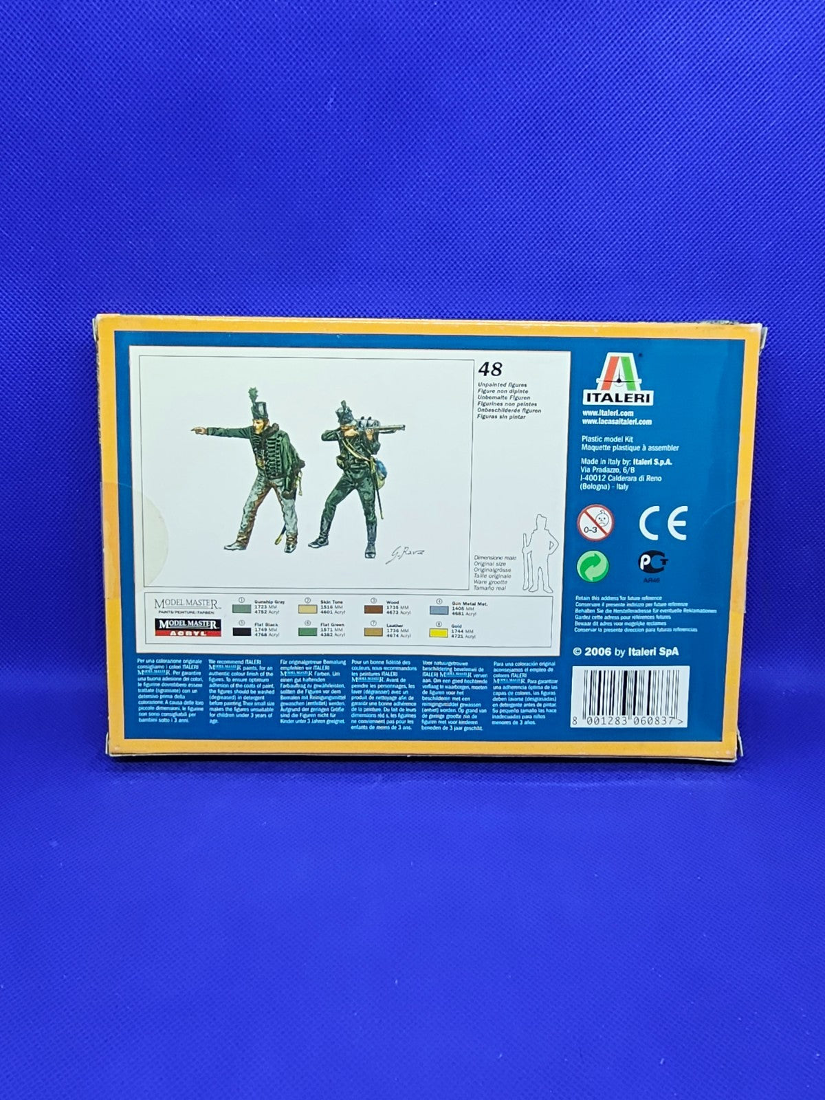 Italeri British 95th Green Jackets 6083 48 Soldats Waterloo 172 20061