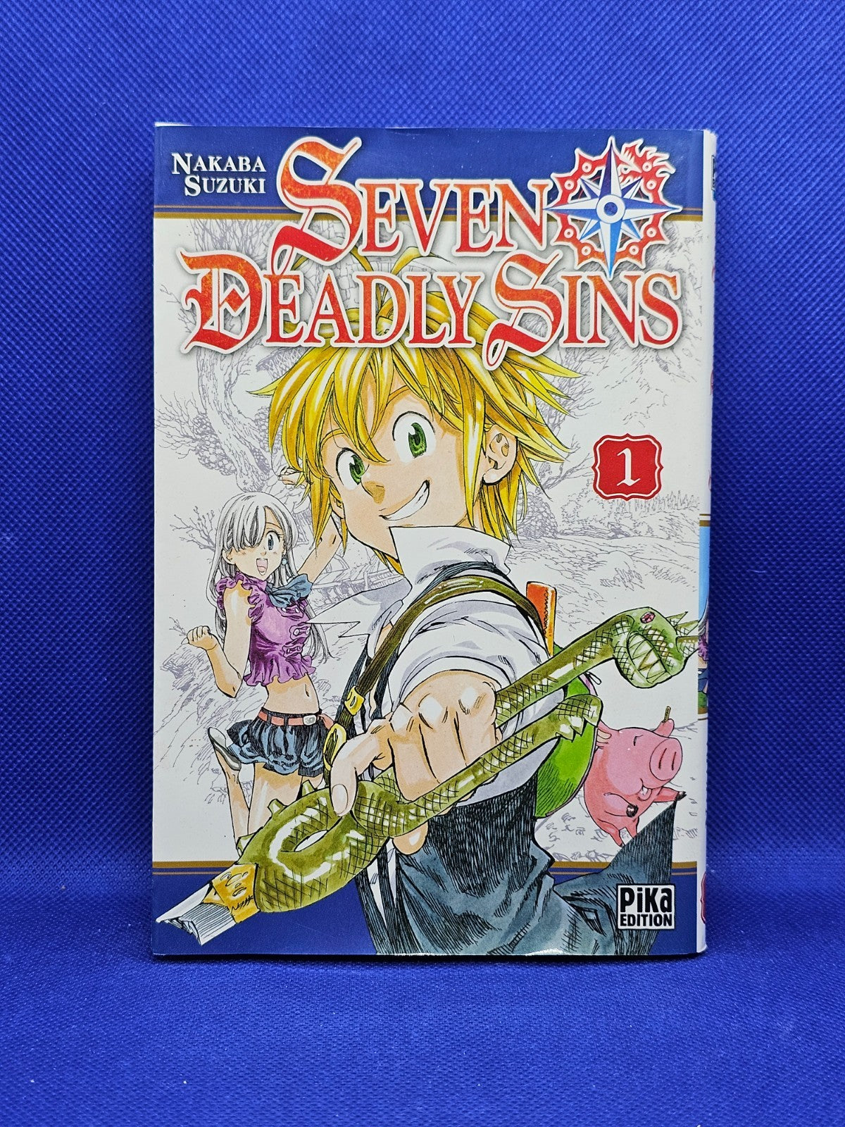 Seven Deadly Sins Tome 1 Manga Pika Nakaba Suzuki VF Shonen 20140