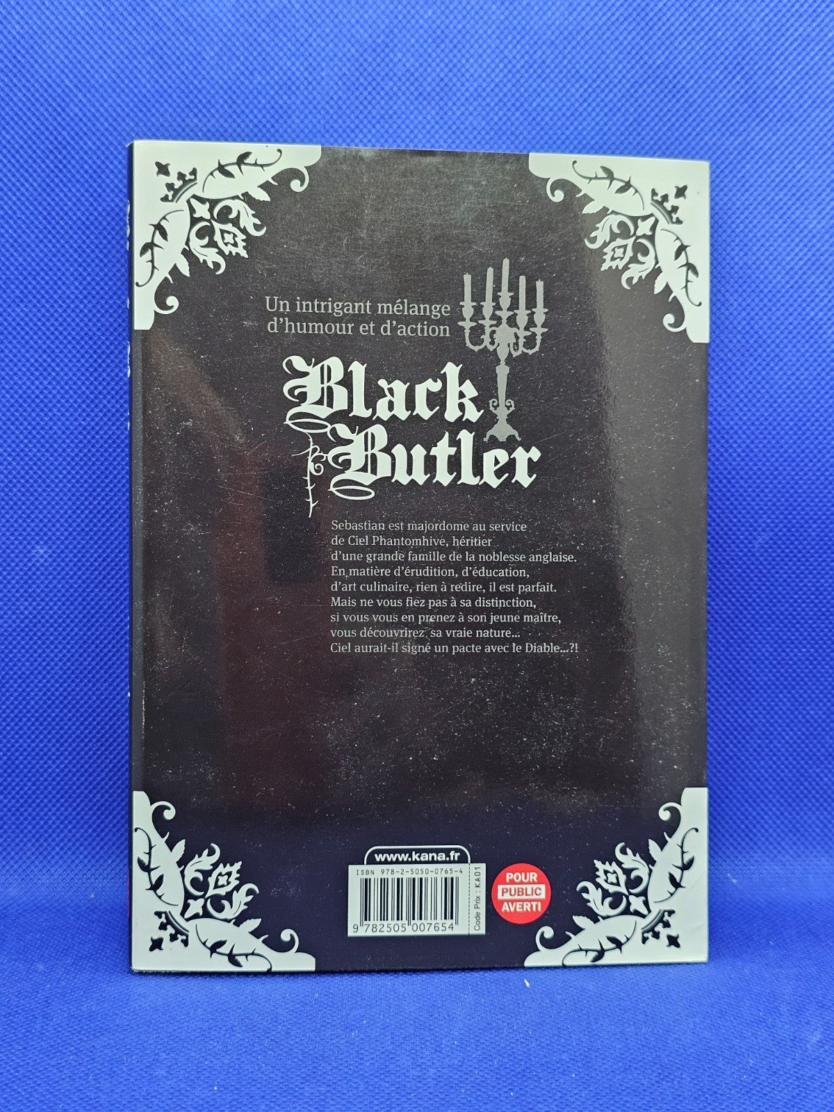 Black Butler Tome 1 Manga Kana Yana Toboso Dark Fantasy VF 20091