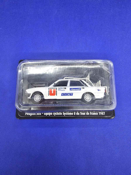 Peugeot 505 SR Système U Tour de France 1987 Norev Atlas 143