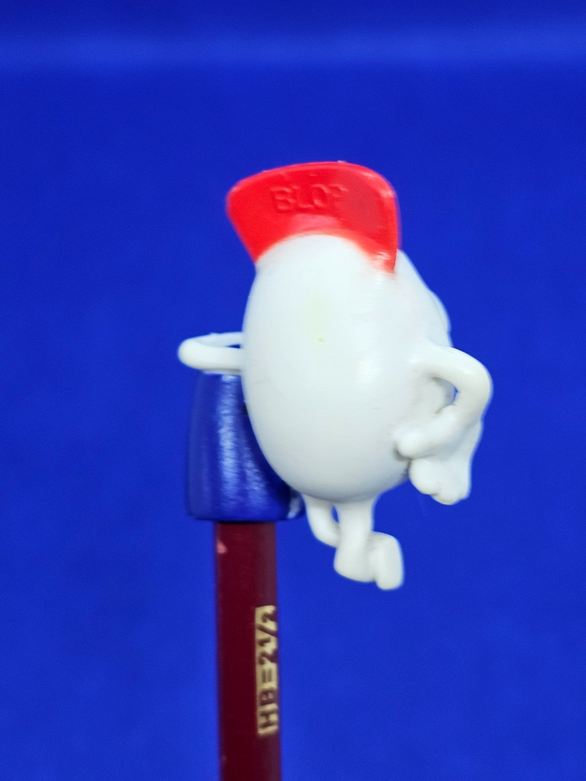 Figurine Blop vintage personnage humoristique années 90 crayon HB déco1