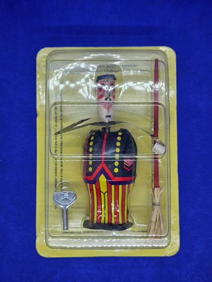 Figurine Balayeur Paya Reproduction Vintage Wind-Up Tin Toy Jouet Mécanique 20 c0