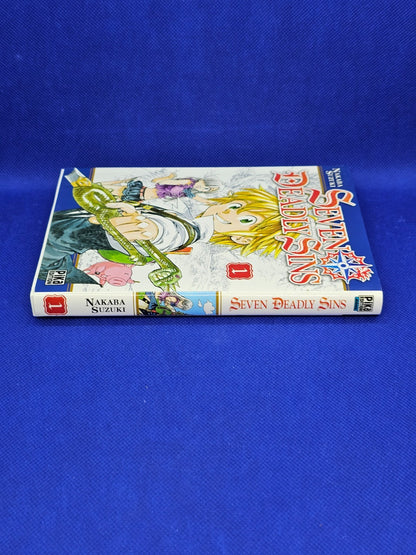 Seven Deadly Sins Tome 1 Manga Nakaba Suzuki Pika Édition VF 18 cm3