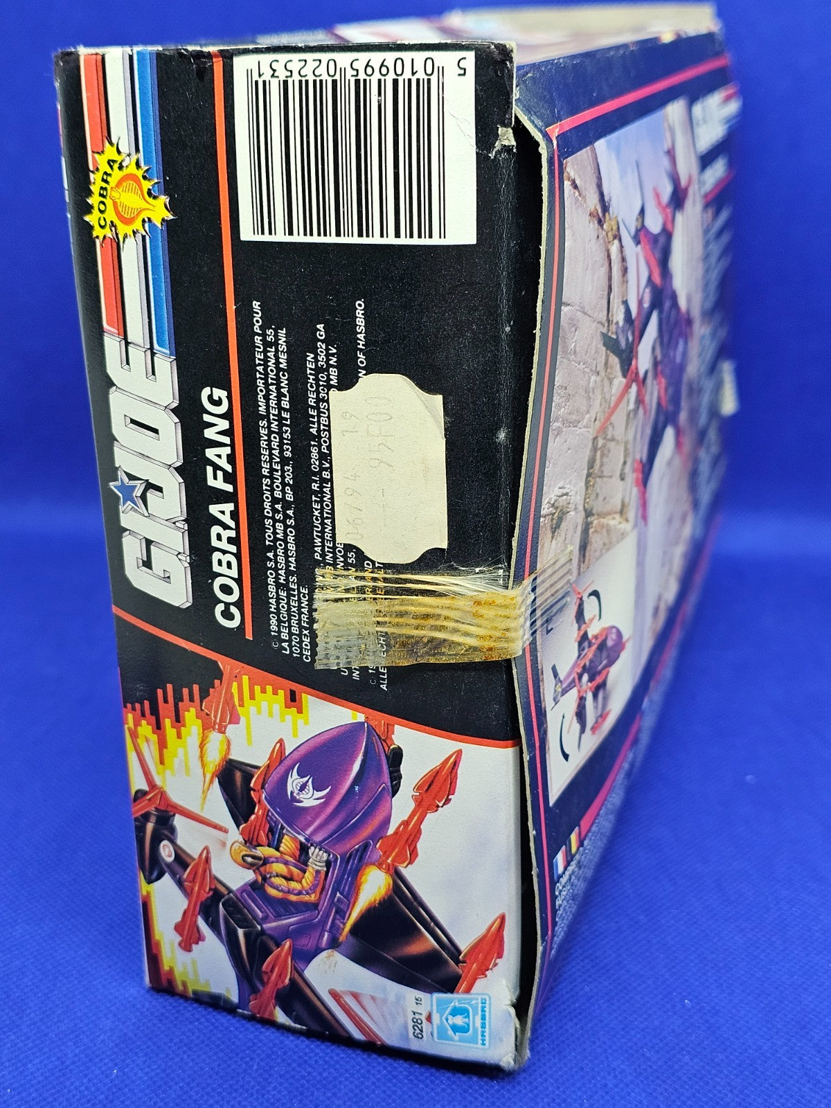 Cobra Fang G.I. Joe Cobra Hasbro 1990 Véhicule Hélicoptère Complet en Boîte Used3