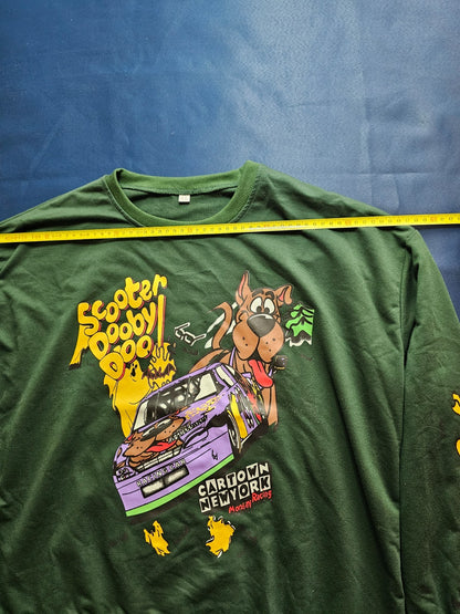 Sweat Scooter Dooby Doo Style Scooby-Doo Racing Vert Taille XL5