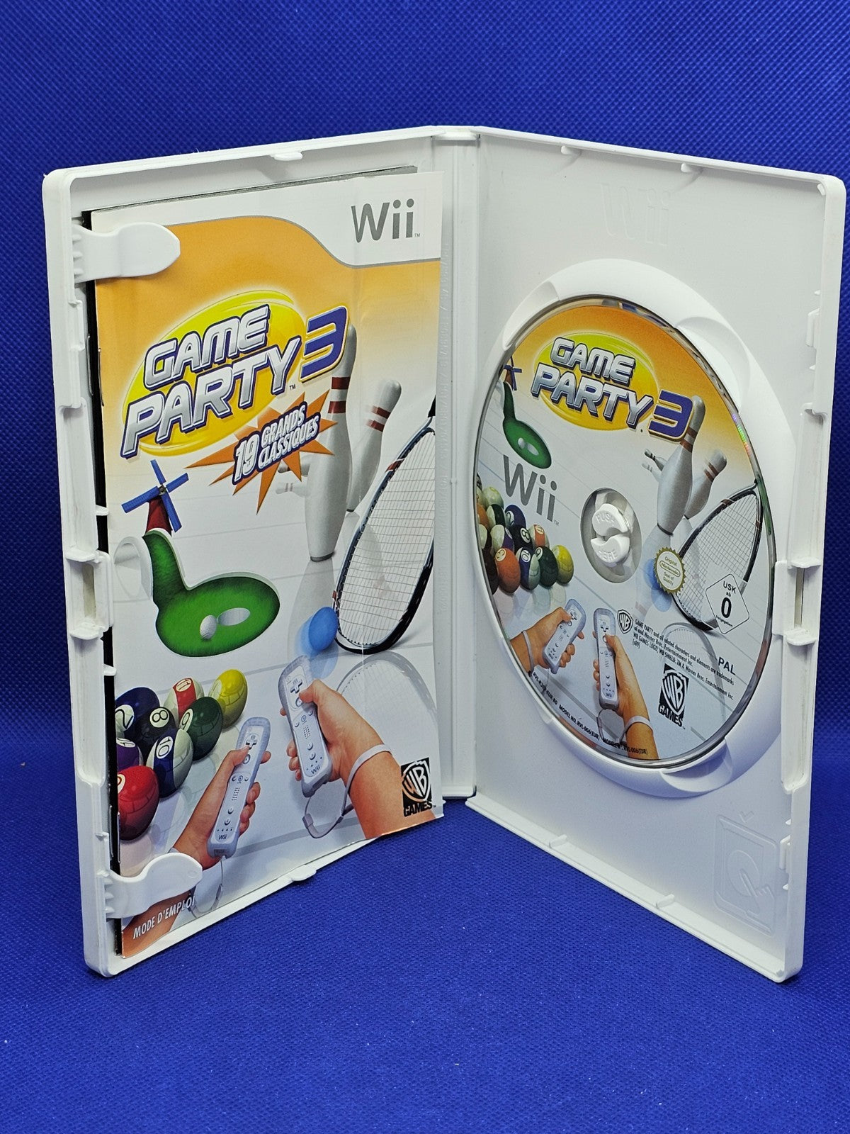 Game Party 3 19 Grands Classiques Nintendo Wii PAL Warner Bros 2009 Complet2