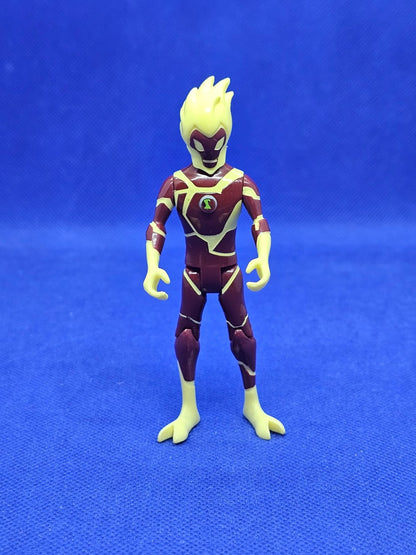 Heatblast Ben 10 Alien Force Cartoon Network Bandai 2008 figurine 10 cm0