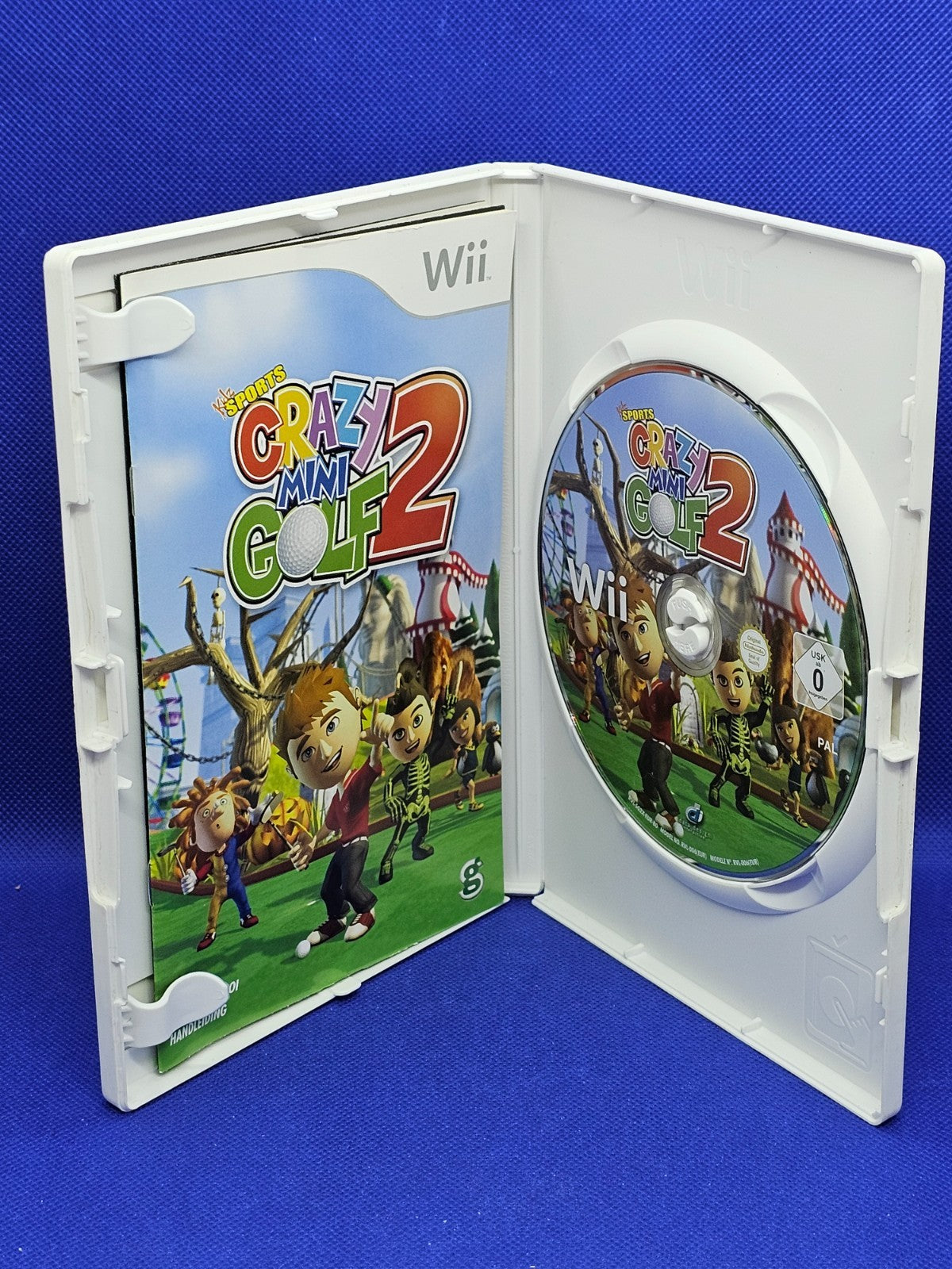 Crazy Mini Golf 2 Nintendo Wii PAL Kidz Sports 2011 Complet2