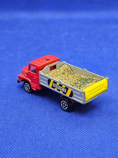 Camion Benne Scania Service Majorette Made in France 1100 Décoration Amovible1