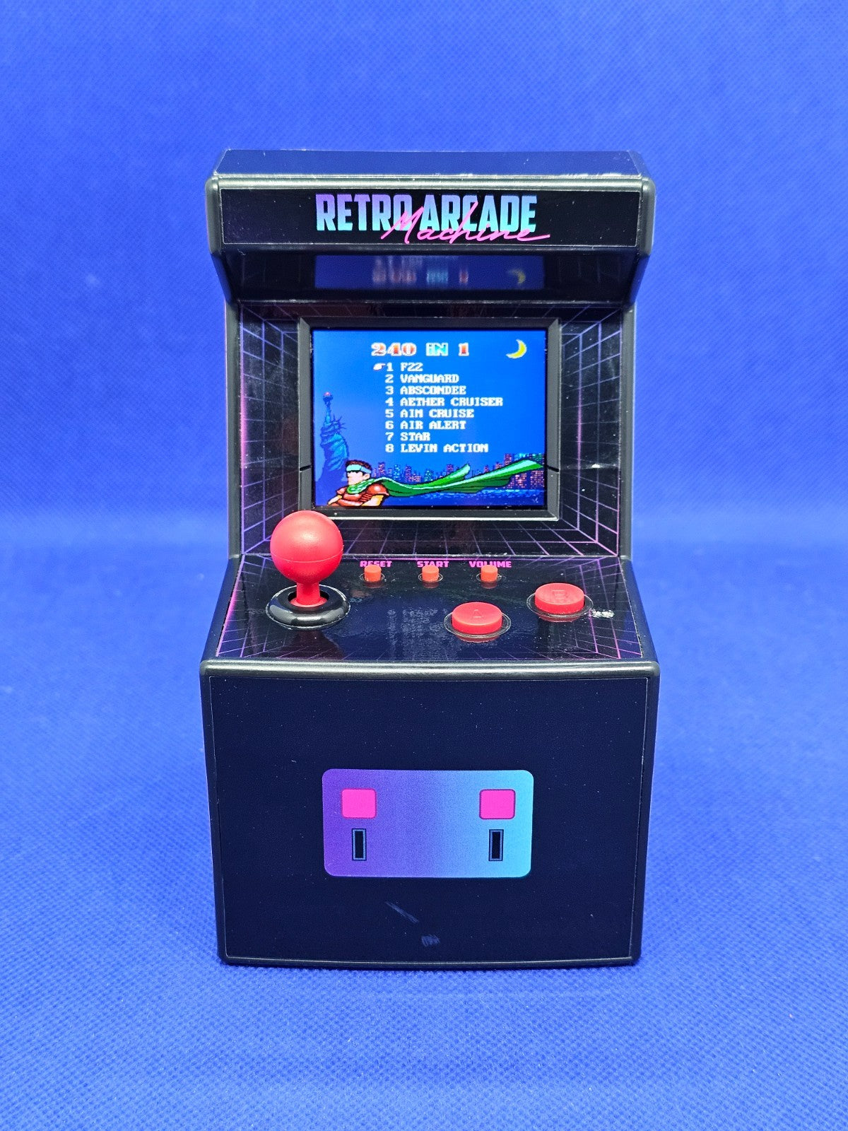 Retro Arcade Machine 240 Jeux La Chaise Longue 41-1G-003 Mini Borne Arcade 14.8 0