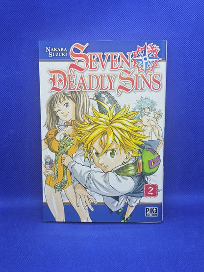 Seven Deadly Sins Tome 2 Nakaba Suzuki Manga Pika Shonen VF 20140