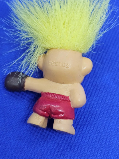 Champ Boxeur Troll Weetos Trolls Sportifs Weetabix 2001 Cheveux Jaunes2