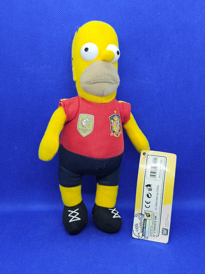 Homer Simpson Espagne 2010 The Simpsons Peluche Football Licensed Product 24 cm0