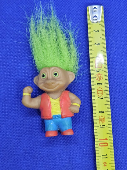 Troll Sport 1 Les Trolls Soma 1992 Cheveux Verts Figurine PVC2