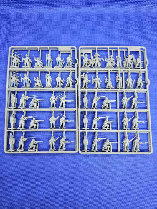 Italeri 6014 Confederate Infantry soldats confédérés Guerre de Sécession 172
