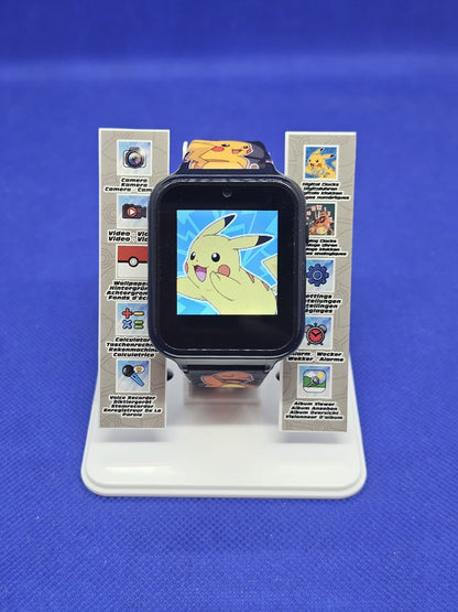 Montre Pokémon Pikachu Smartwatch Accutime POK4231AZ Écran Tactile Caméra0