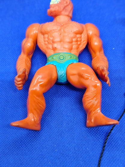 Beast Man Le Monstre MOTU Mattel 1981 Made in France Vintage avec accessoires8