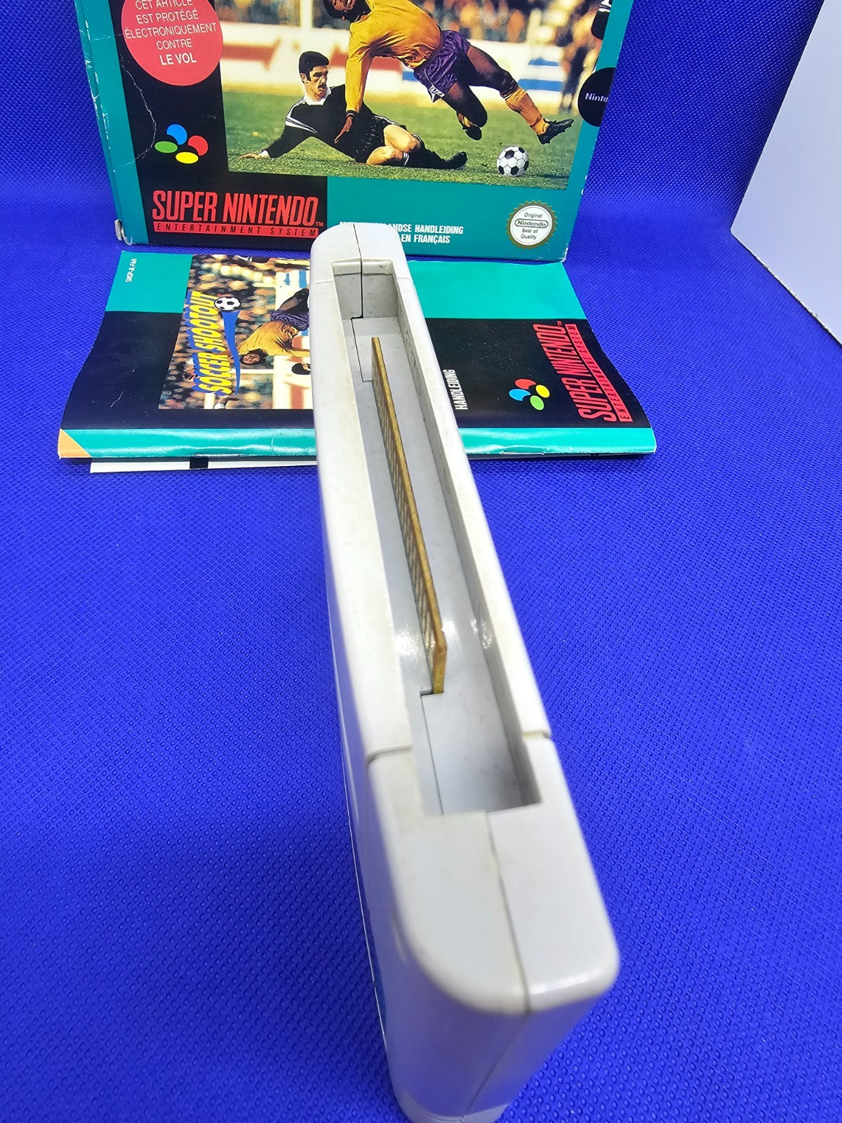Soccer Shootout Super Nintendo SNES PAL FAH Nintendo Complet Sans Cale1