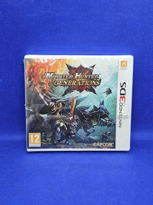 Monster Hunter Generations Nintendo 3DS PAL FR Capcom 2016 neuf blister déchiré0