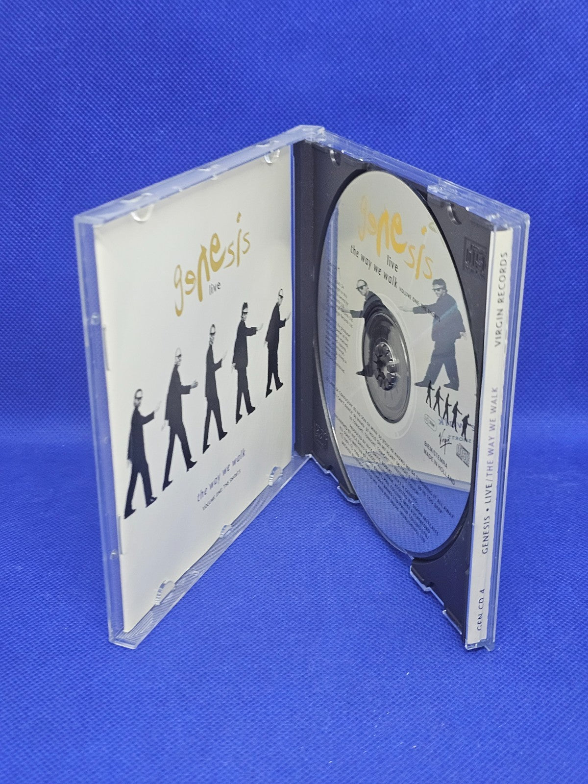 Genesis Live The Way We Walk Volume One The Shorts CD Virgin 19922