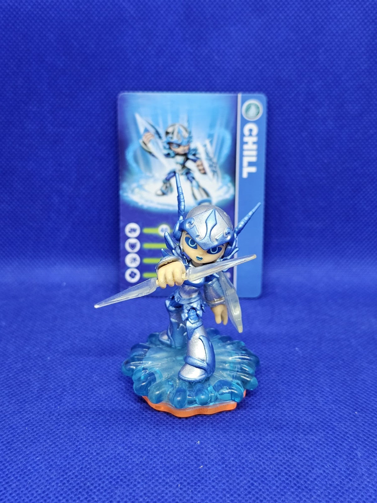 Chill Skylanders Giants Série 1 Eau Activision 2012 avec carte0