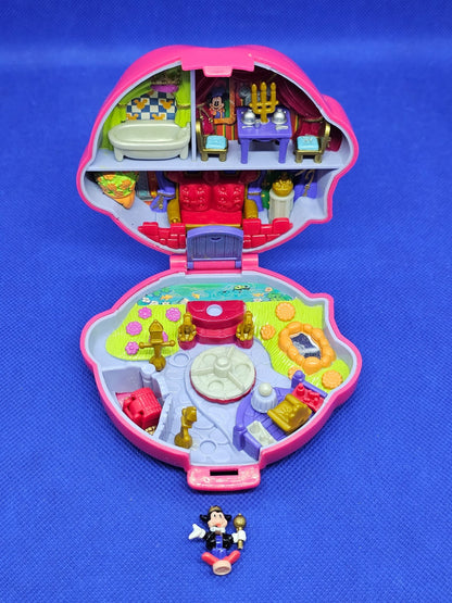 Polly Pocket Disney Mickey Minnie Château Bluebird 1995 Vintage Incomplet0