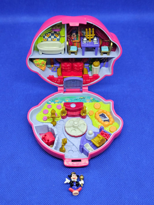 Polly Pocket Disney Mickey Minnie Château Bluebird 1995 Vintage Incomplet0