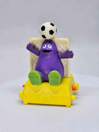 Grimace Football Pop-Up, McDonald's Happy Meal, 1993, 7 cm