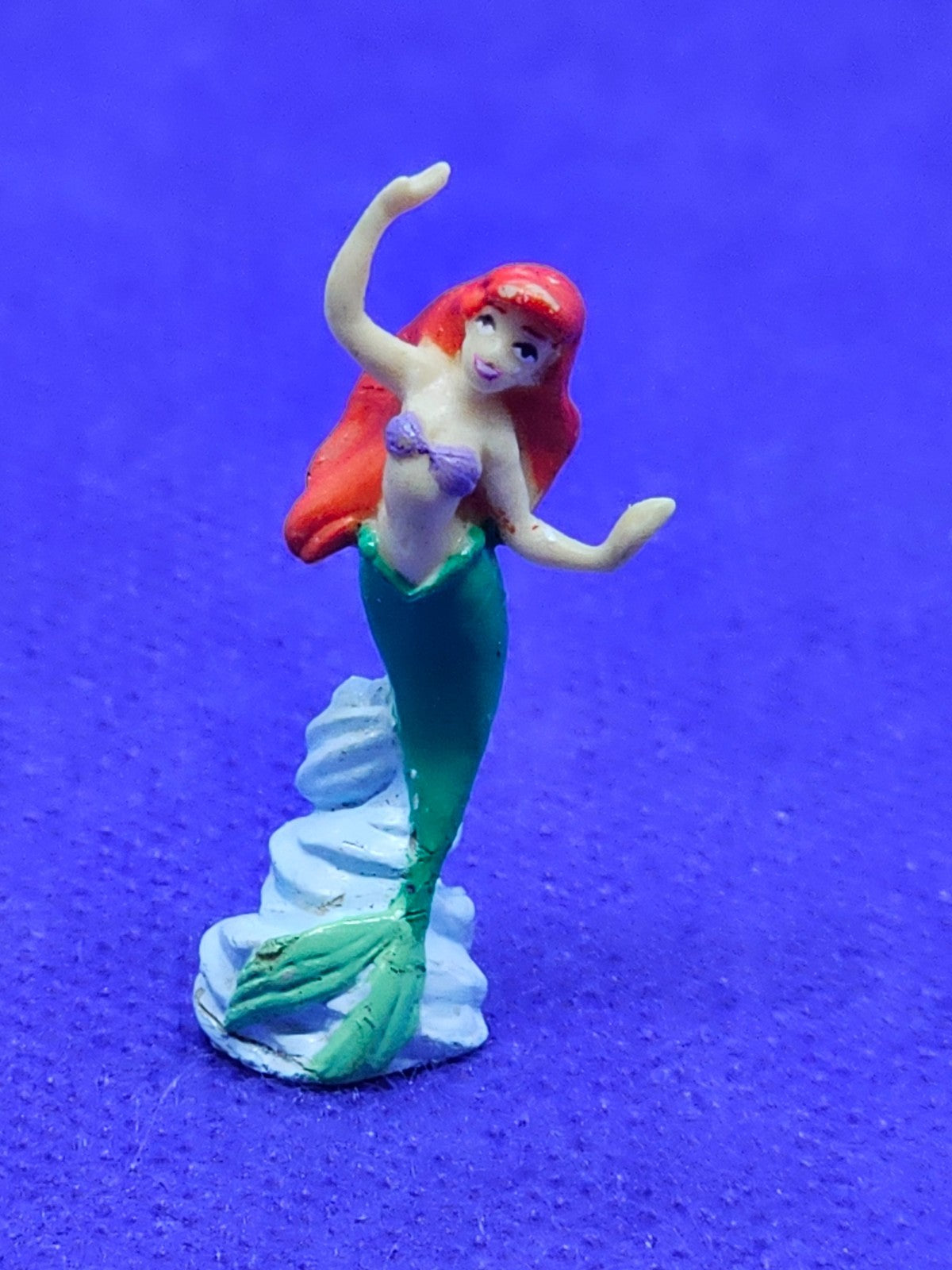 Ariel La Petite Sirène Disney Nestlé Figurine Mécanique Vintage 3.5 cm0
