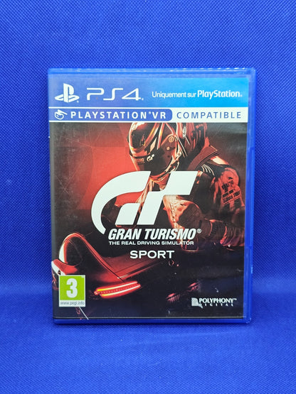 Gran Turismo Sport, Jeu PS4 PlayStation VR Compatible, Sony  Polyphony Digital, 0