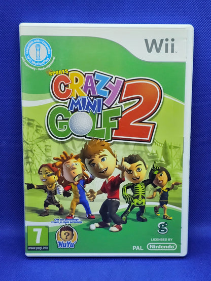 Crazy Mini Golf 2 Nintendo Wii PAL Kidz Sports 2011 Complet0