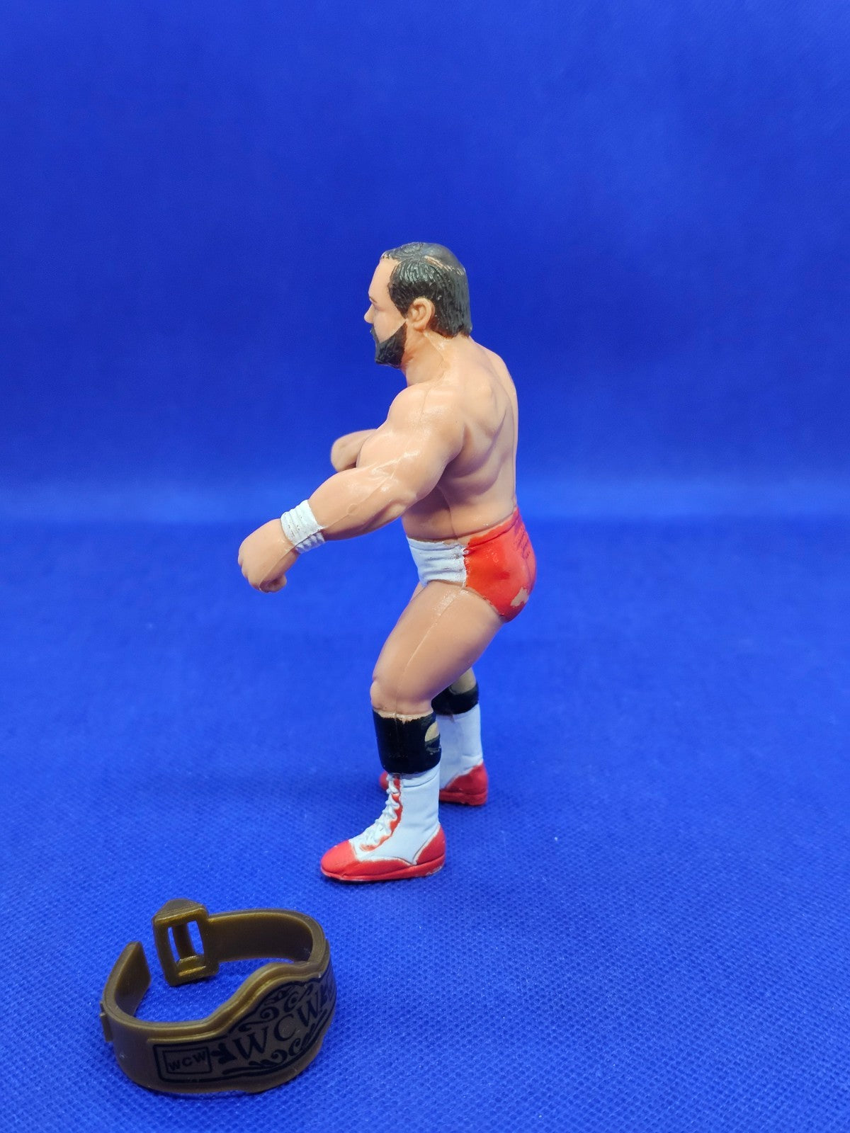 Arn Anderson WCW Galoob 1990 Figurine Catch 12 cm Avec Ceinture3