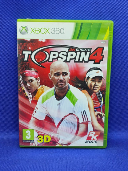 Top Spin 4 Xbox 360 2K Sports PAL Français Complet 2011 Tennis0